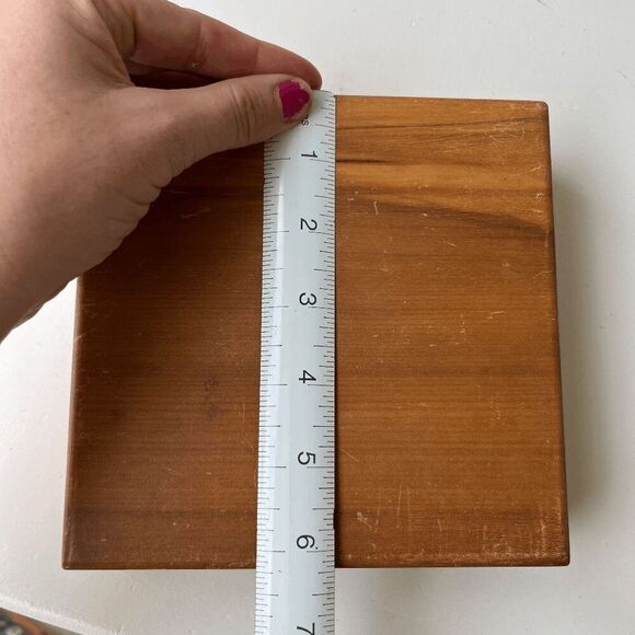 Vintage Wood Box w/ 48 Glass Vials – Watchmaker or Perfume Kit - Picture 12 of 13